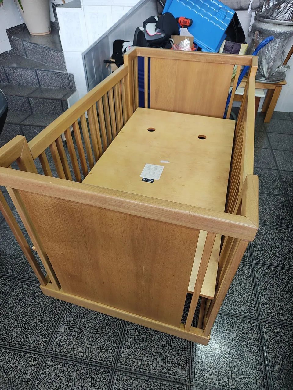 Berço palito Ameise Design - USADO! Com Detalhes! - Foto 4