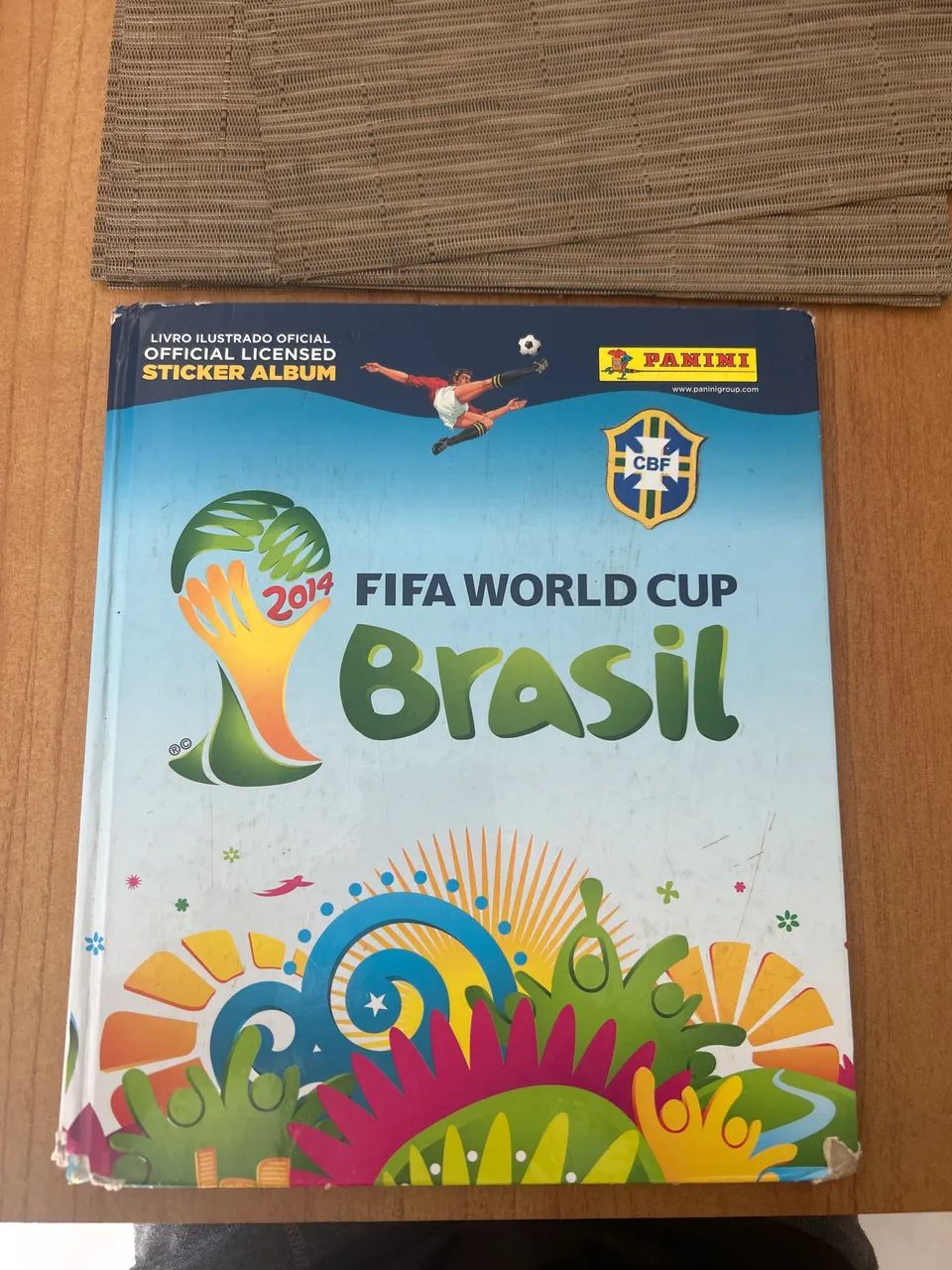 Álbum de capa dura, copa 2014 completo