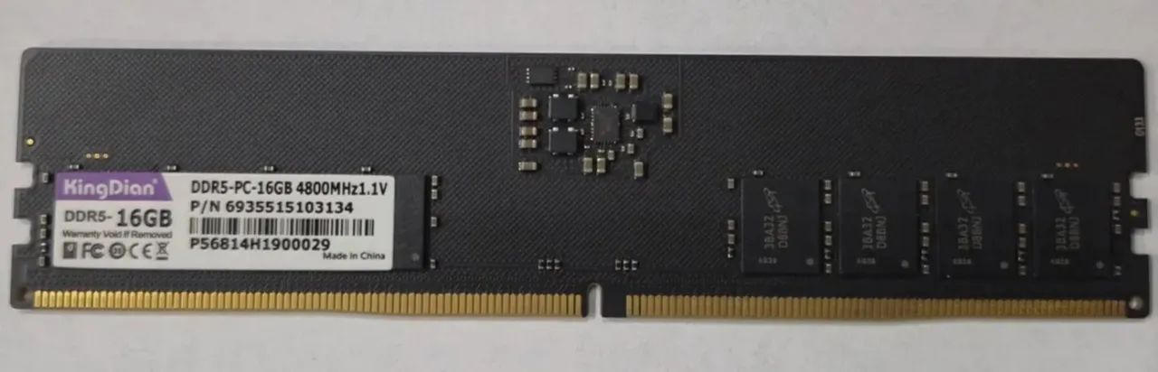 Memória DDR5 16GB PC