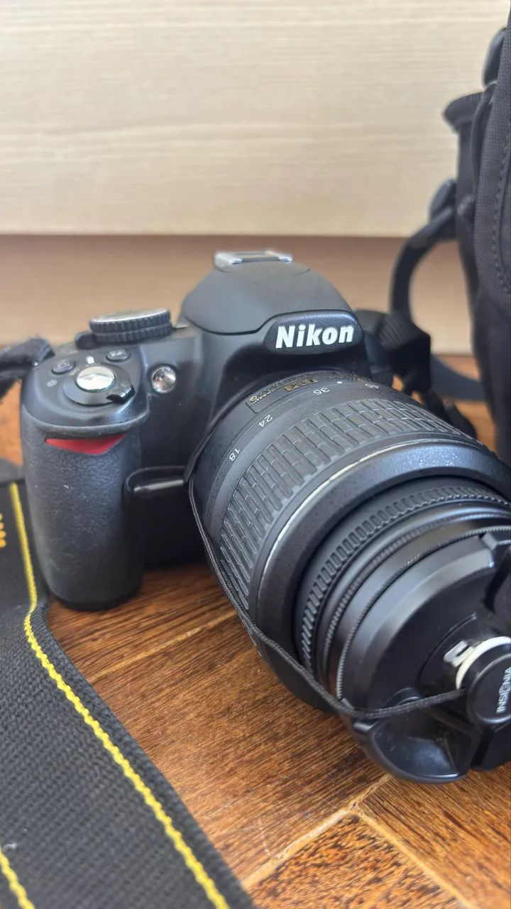 Camera Nikon D3100 com 2 Lentes  - Foto 4