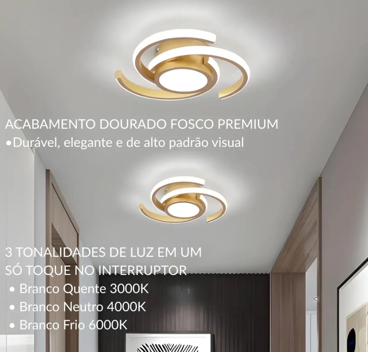 Luminária de teto - Foto 2