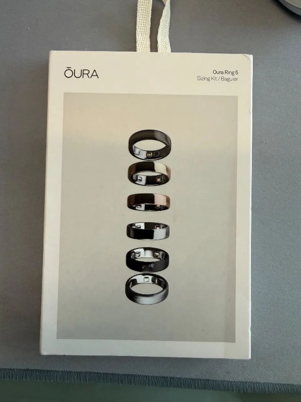 Medidor dedo Oura Ring 5