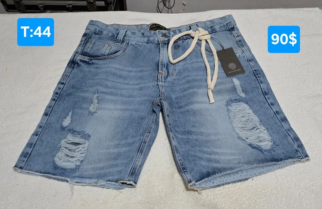 Bermuda jeans da Bultfire original  - Foto 2