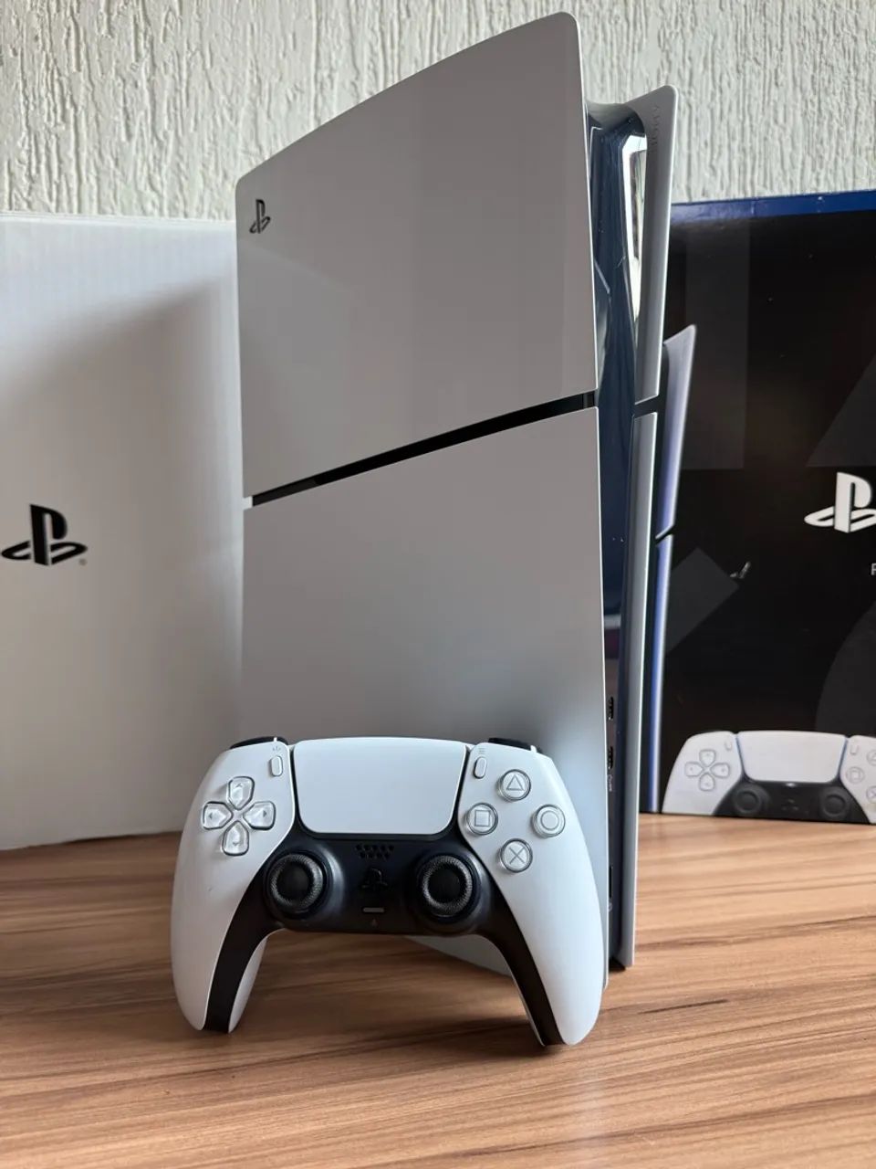 Ps5 Slim 1TB digital + Caixa e controle  - Foto 5