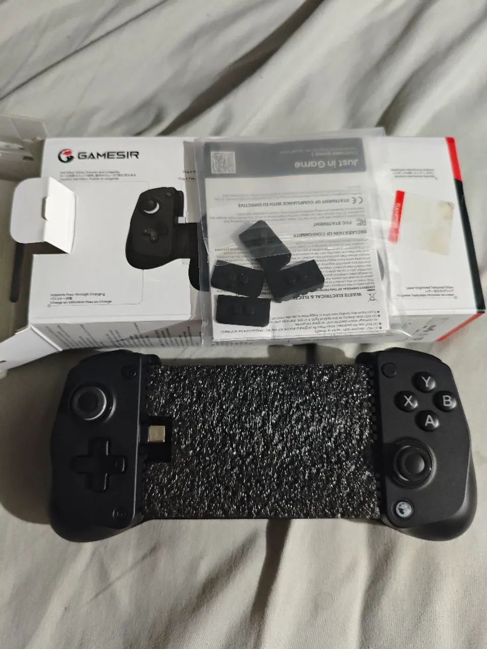 Gamesir x5 lite e cooler fx5 com bateria  - Foto 5