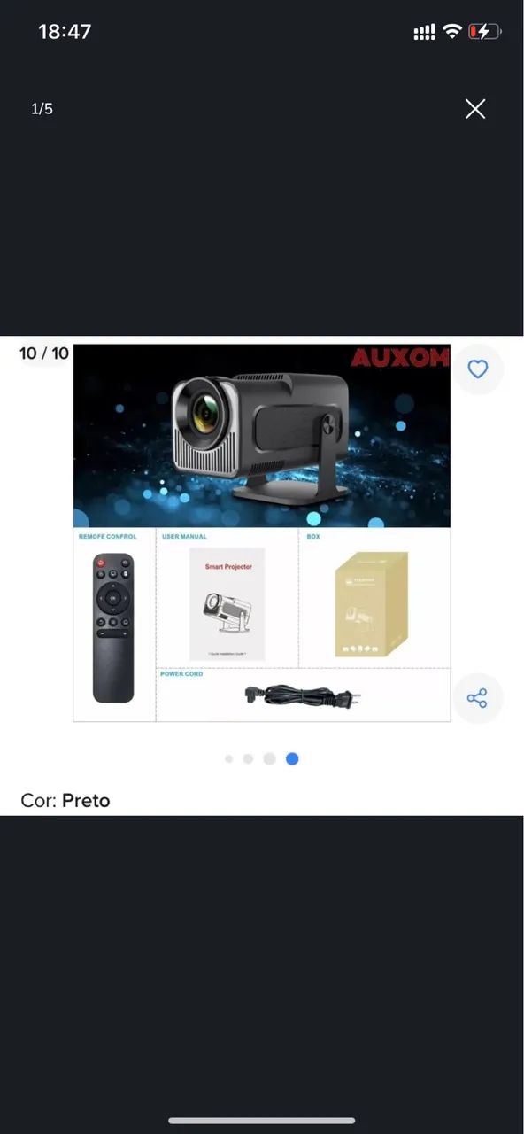 Projetor Smart Hy320 - Foto 3