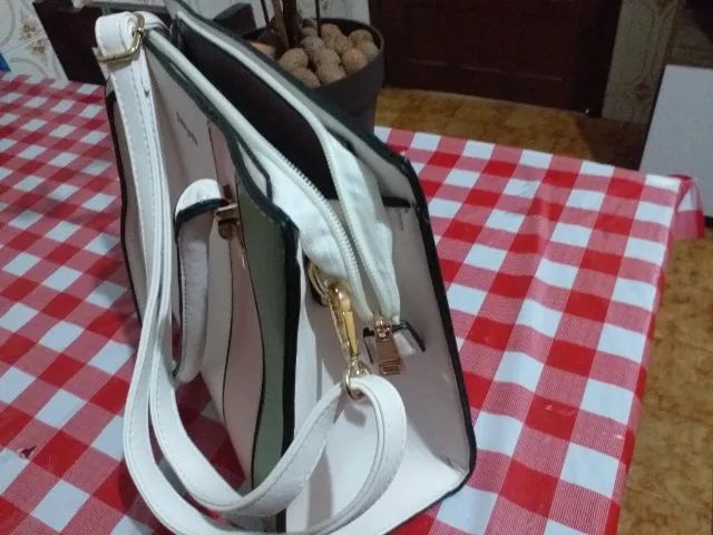 BOLSA DE COURO MARCA BELLA PAULLA - Foto 5