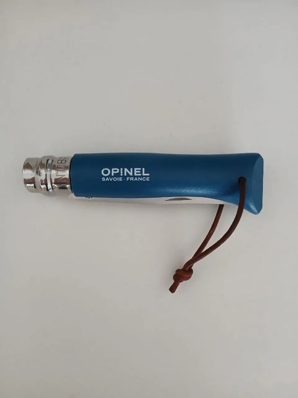 Canivete Opinel N 8 azul original - Foto 2