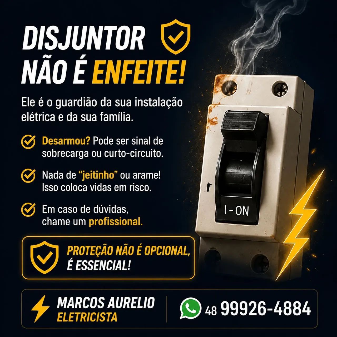 Eletricista residencial 