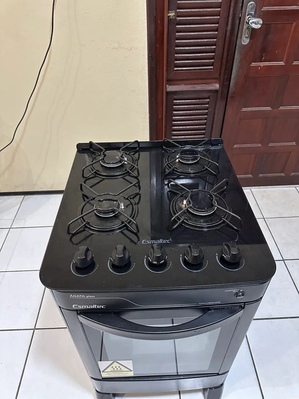 Fogão esmaltec estado de zero 6 meses de uso acendimento automático  - Foto 3