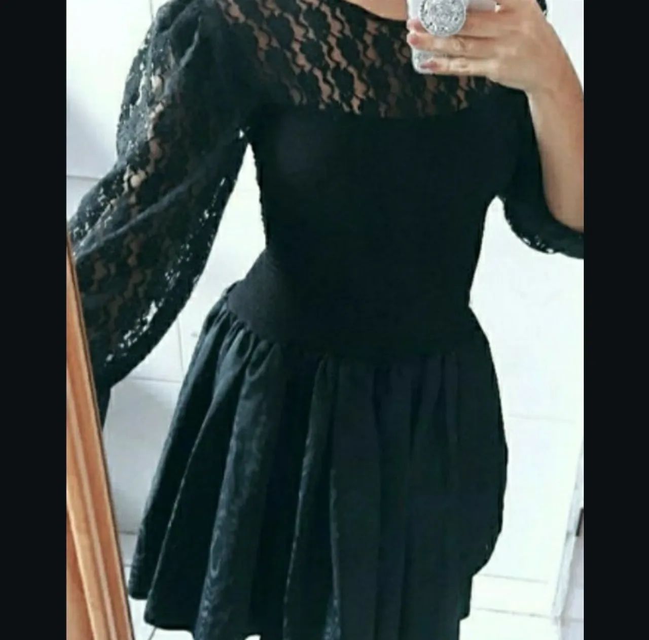 Vestido gotico vintage 1994 - Foto 3