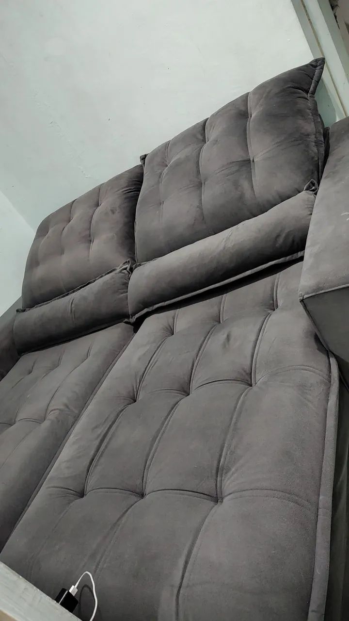 Sofá retrátil reinclinavel 2,30×1,80 - Foto 2