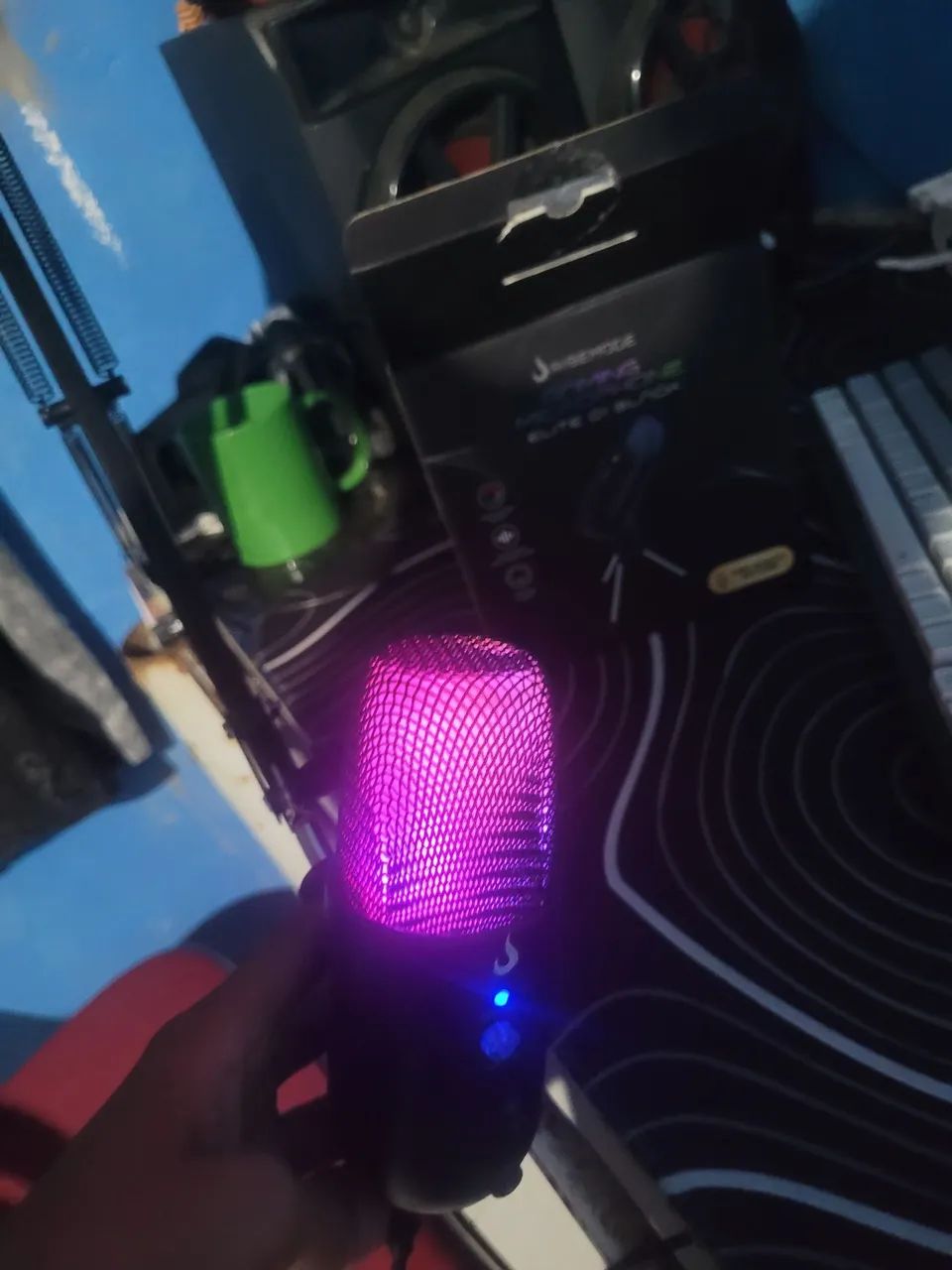 Microfone risemode consedor com caixa e nota  - Foto 3