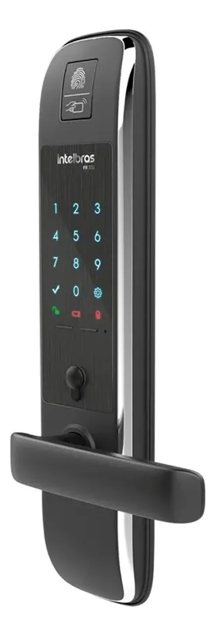 NOVA NA CAIXA - Fechadura Digital Com Biometria Intelbras FR331 - Foto 2