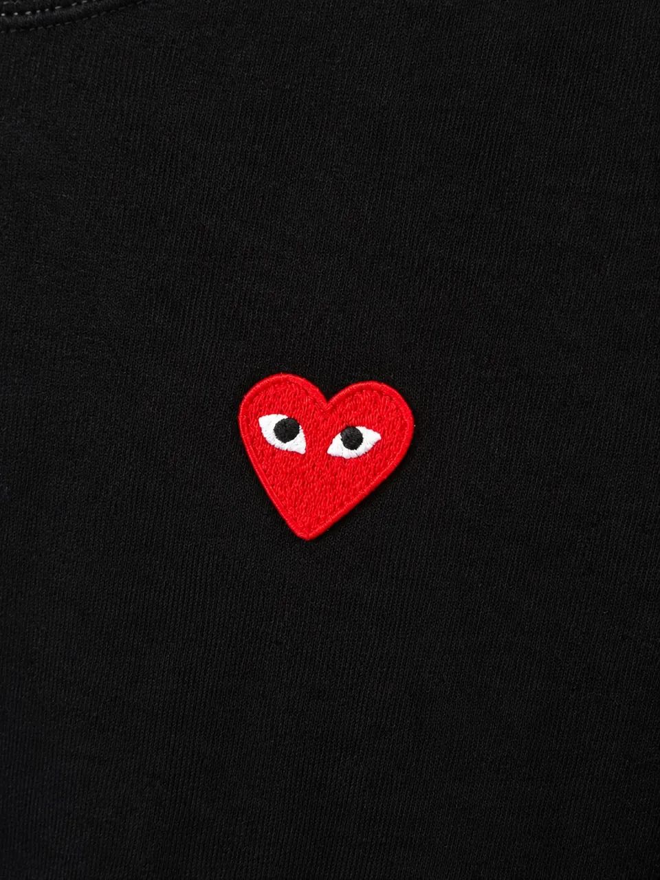 CAMISA COMME DES GARÇONS PLAY CORAÇÃO VERMELHO - Foto 2