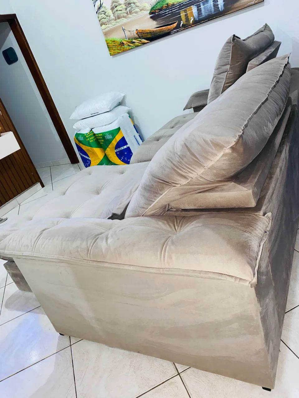 Sofá retrátil e reclinável  - Foto 4