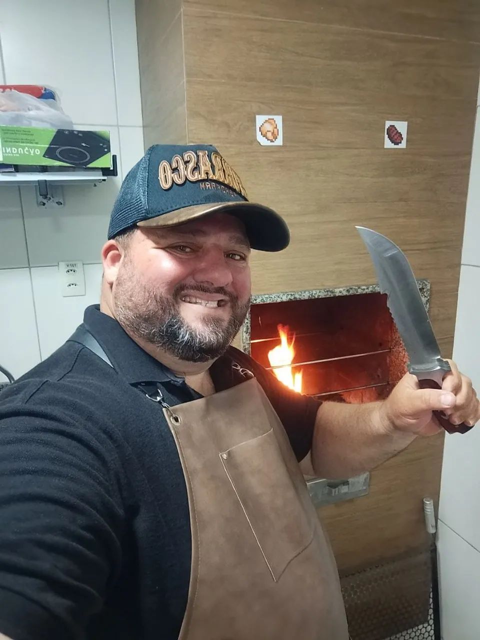 Churrasqueiro de plantão  - Foto 5