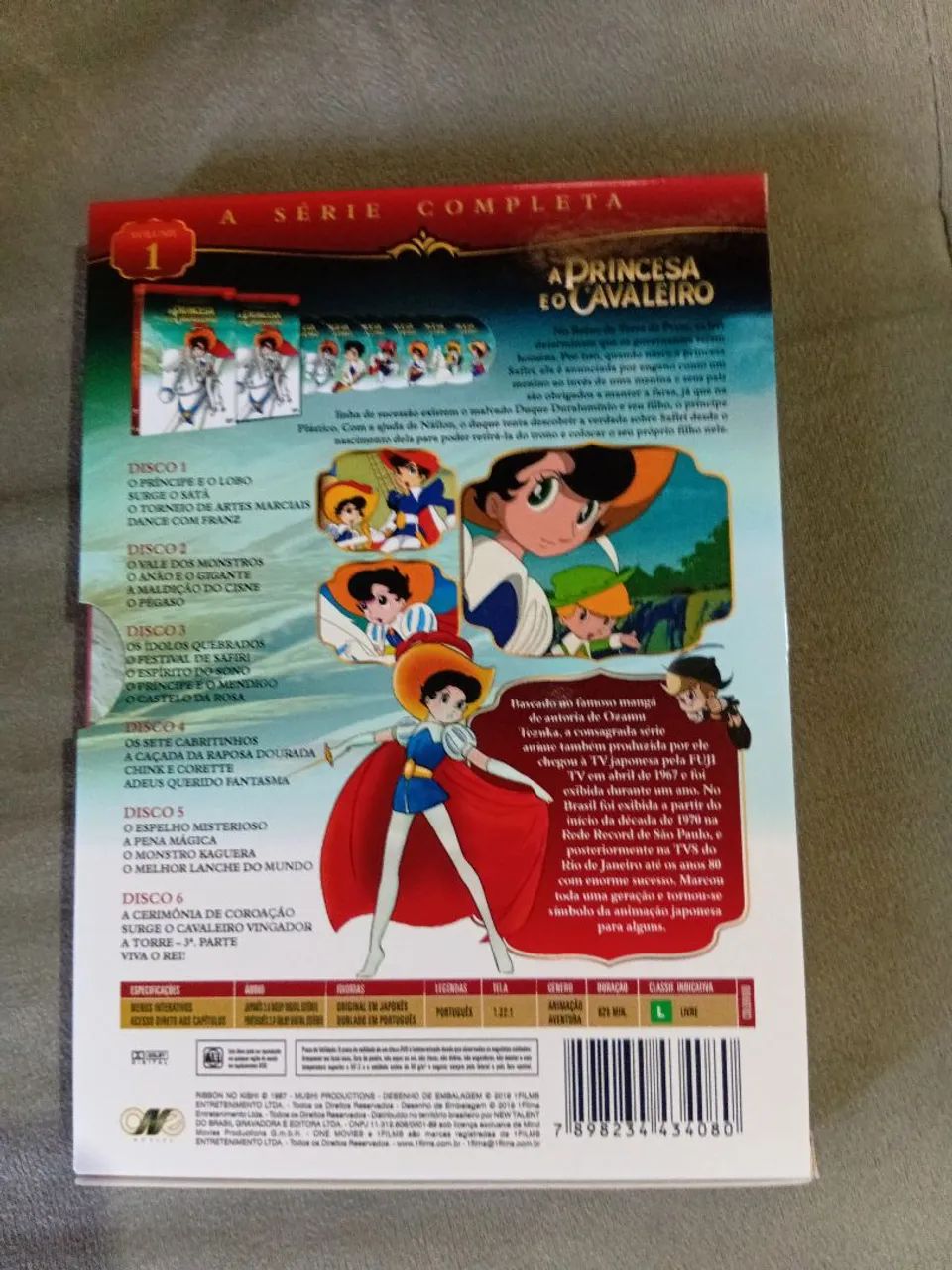 Dvd Box série animada A Princesa e o Cavaleiro  - Foto 2
