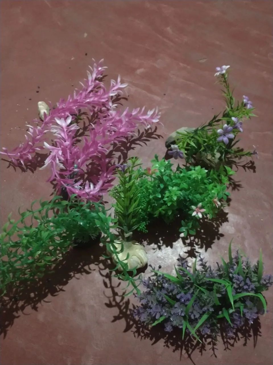  Combo completo Aquários,mesa,bombas,plantas,pedras - Foto 6