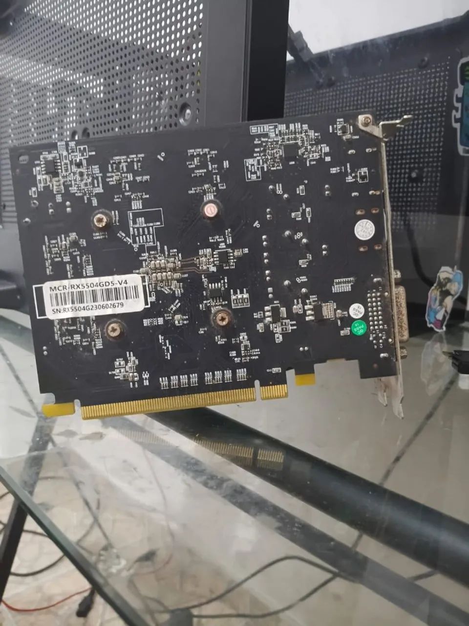 PLACA DE VIDEO RX550 SEMINOVA - Foto 2