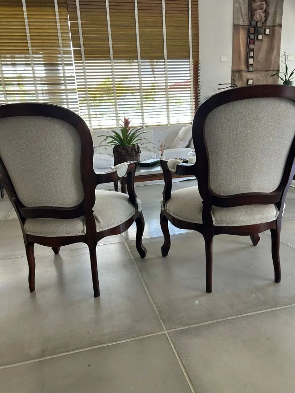 Par de Poltrona Antiga - Foto 2