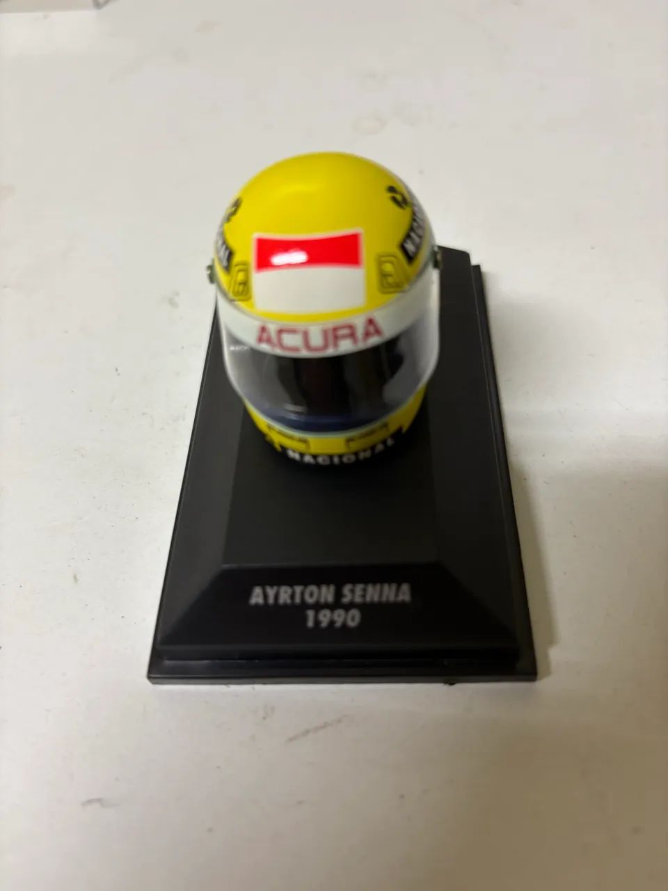 Minichamps Capacete Ayrton Senna 1990 - 1:8 - Foto 2