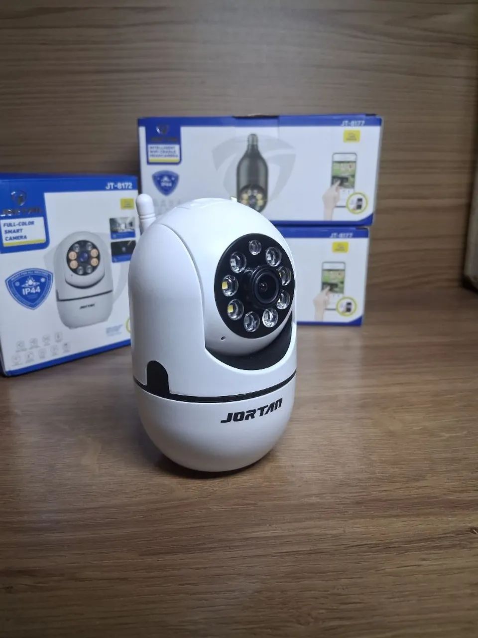 Câmera de segurança wi-fi jortan 360° HD Full color - Foto 2