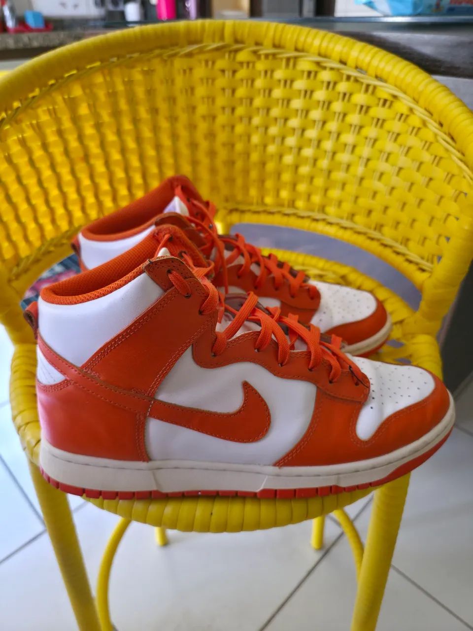 Tênis Nike Dunk High Syracuse - Foto 4