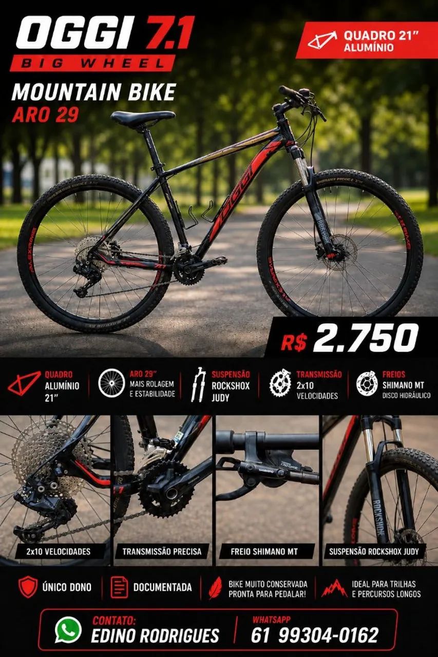Bike oggi 7.1 - Ciclismo - Ceilândia Sul (Ceilândia), Brasília