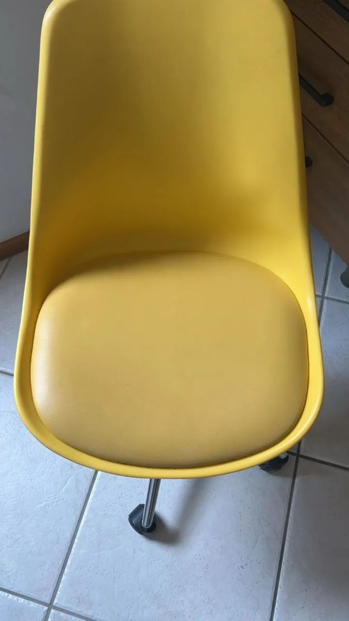 Cadeira escritório Eames com rodinhas - Foto 3