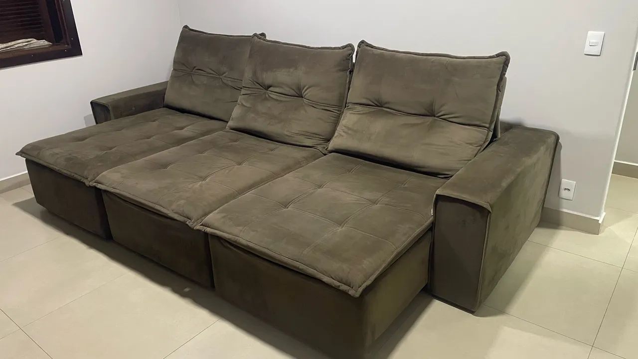 Vende-se Sofá Grande 6 Lugares  - Foto 5