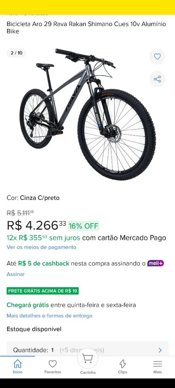 MTB RAVA RAKAN 10V  - Foto 3
