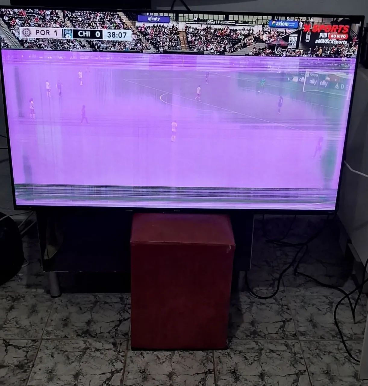 Smart Tv Philco Roku 50 Polegadas 4K Com Linhas Funcionando R$350 Entrego  - Foto 2