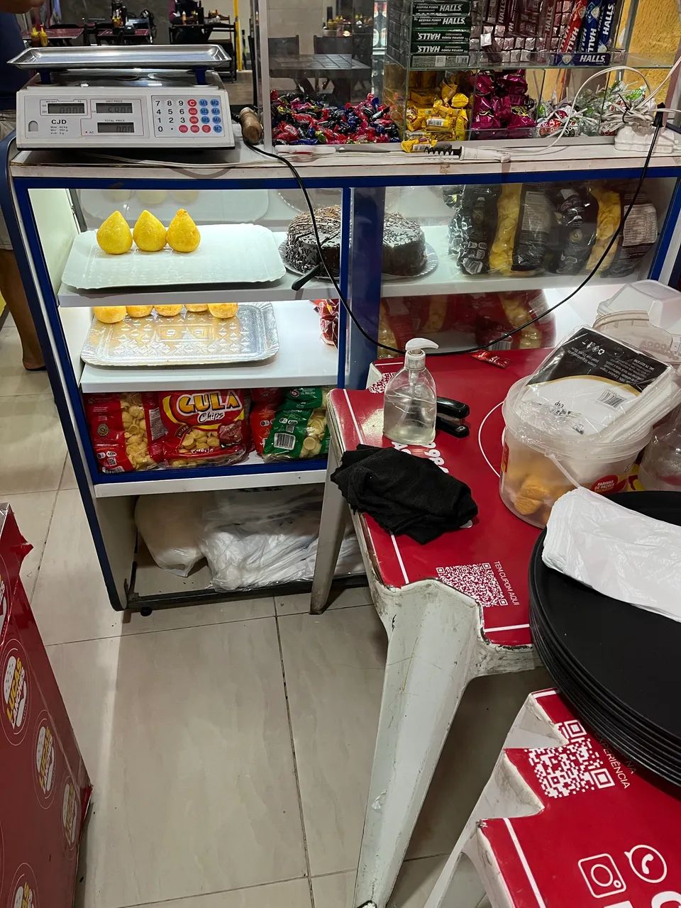 Estufa para salgados 