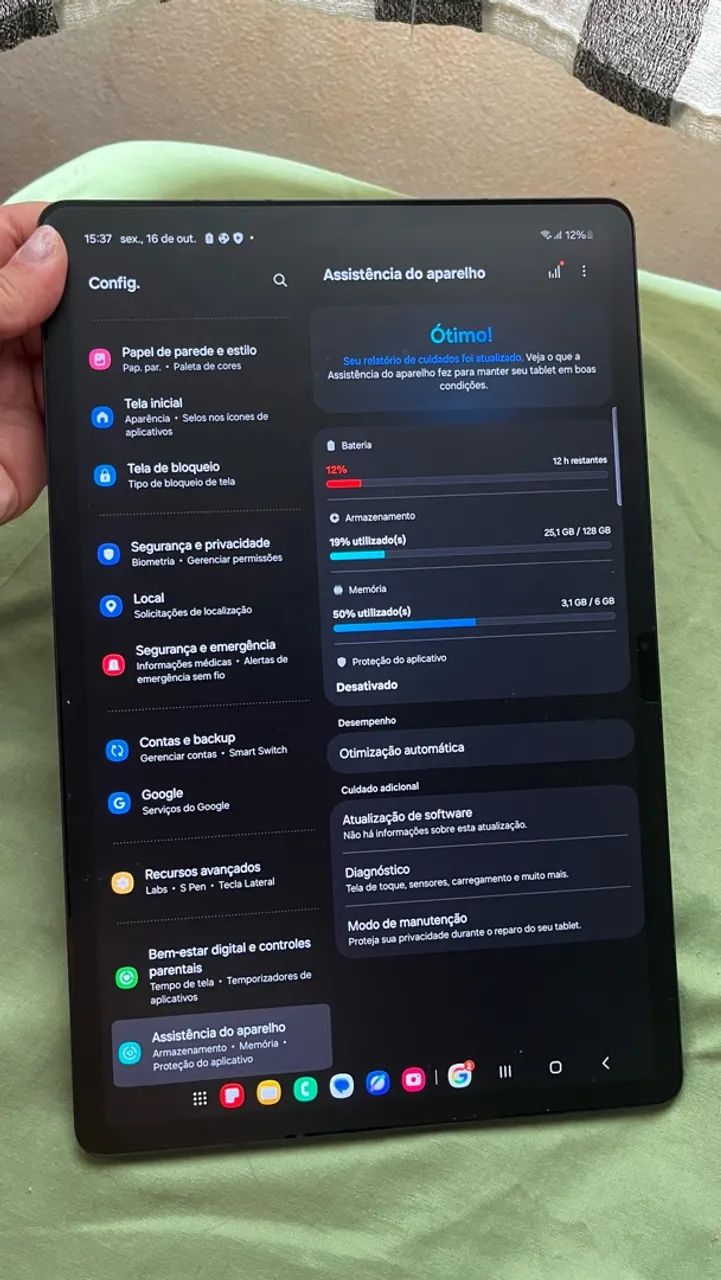 Samsung Galaxy Tab S7 FE 128GB 6GB RAM - Foto 3