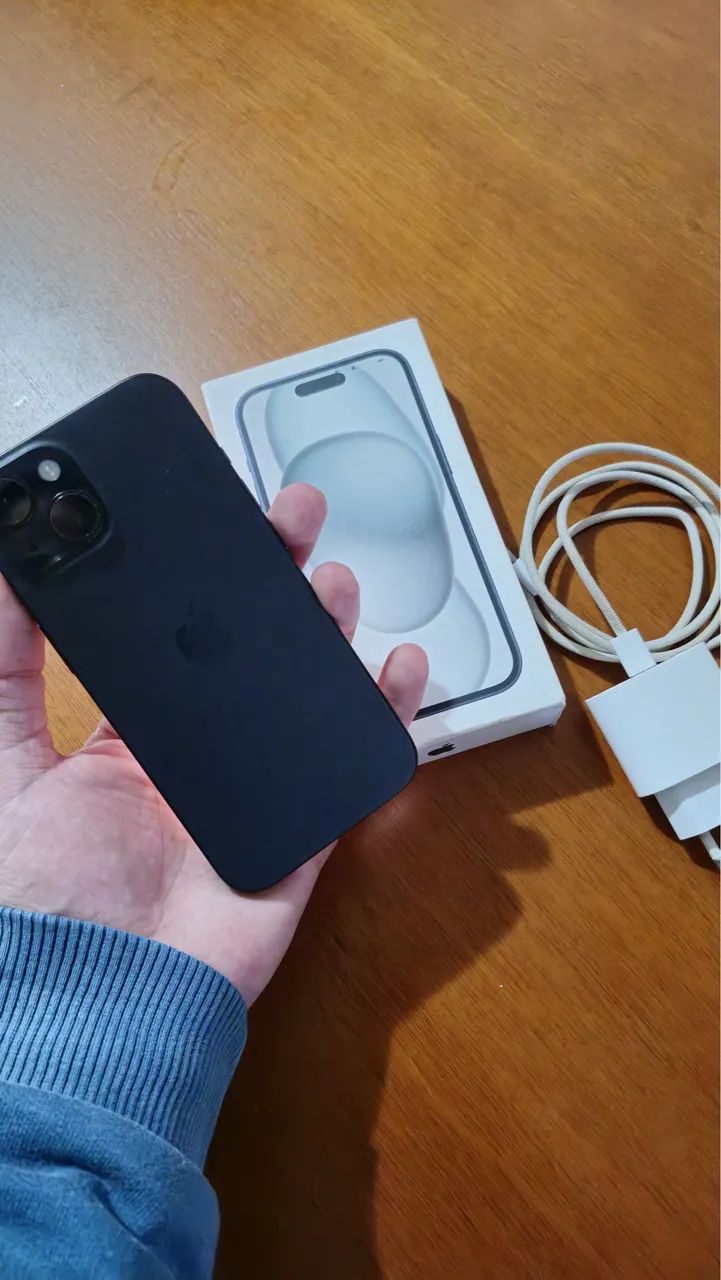 iPhone 15 256GB Preto - Excelente estado - Foto 4