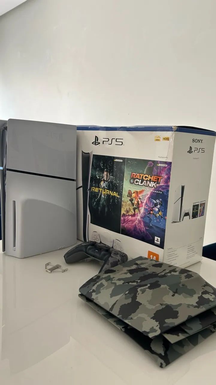 Playstation 5 slim com leitor  - Foto 4