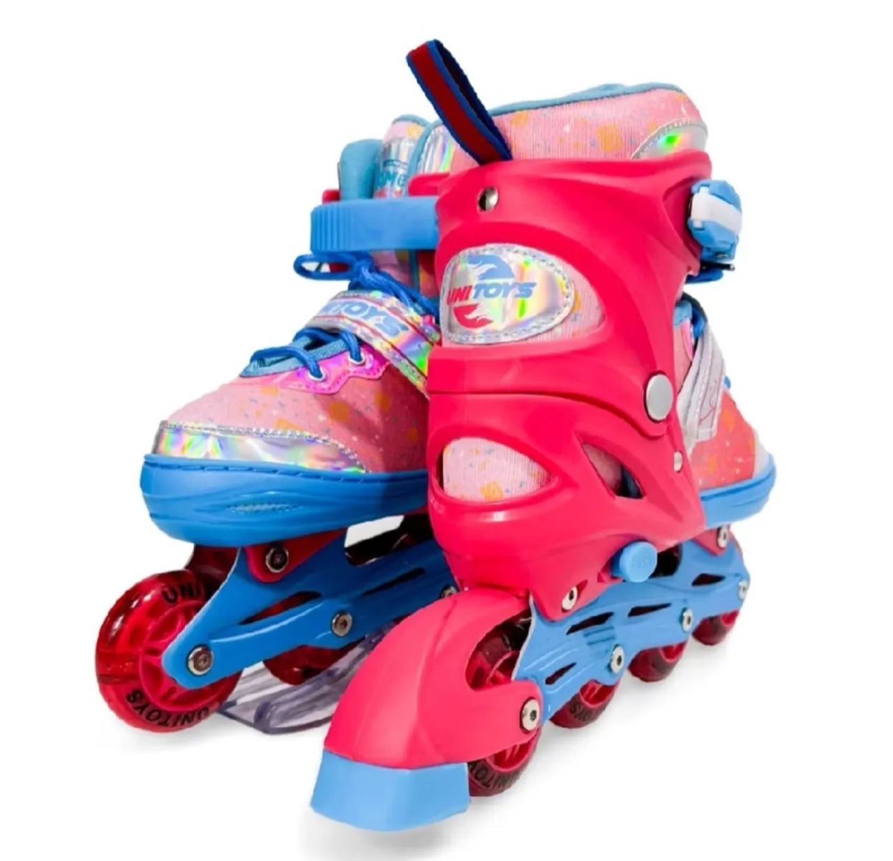 OFERTA PATINS INLINE COM KIT DE PROTEÇÃO  - Foto 2