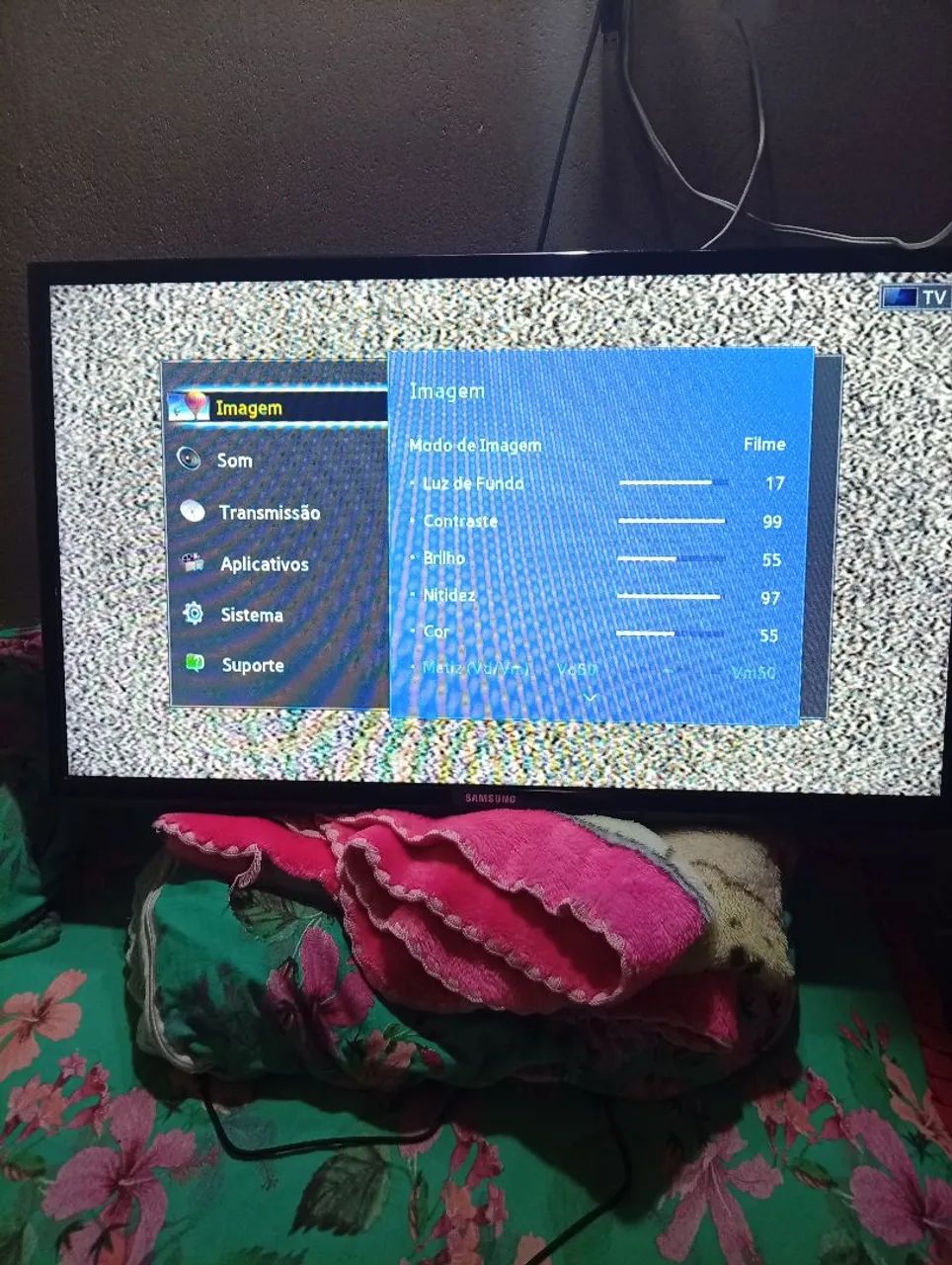 Tv Samsung 42 polegadas não é smart entrego dependendo do lugar tv de uso pessoal mais  - Foto 2