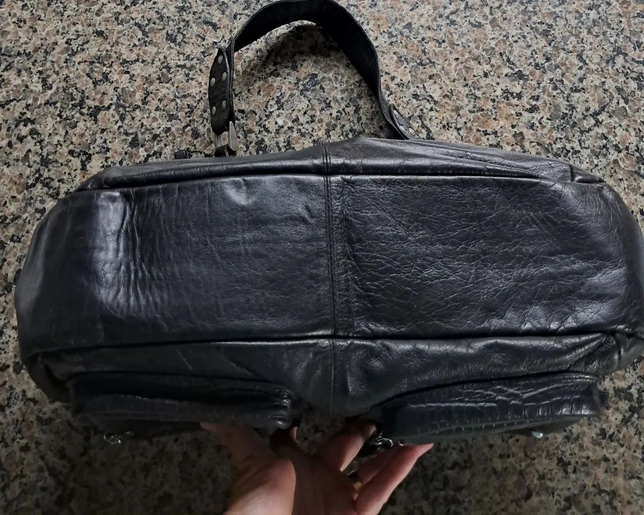 Bolsa de Couro Legítimo de ombro - Foto 5