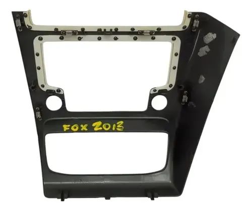 Moldura Acabamento Painel Fox Spacefox 2014 A 2018 Preto Preto - Foto 4