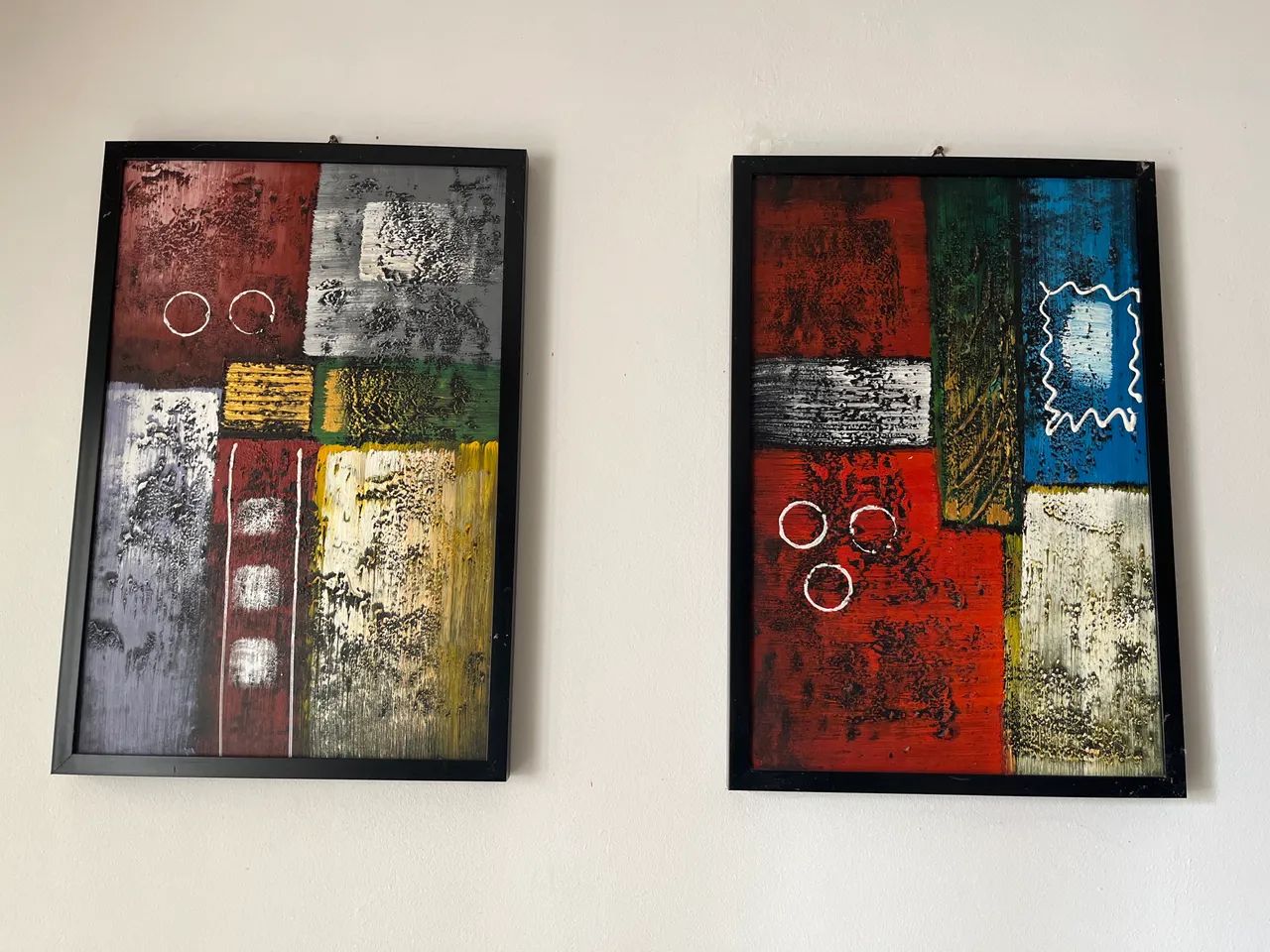 Um par de quadros