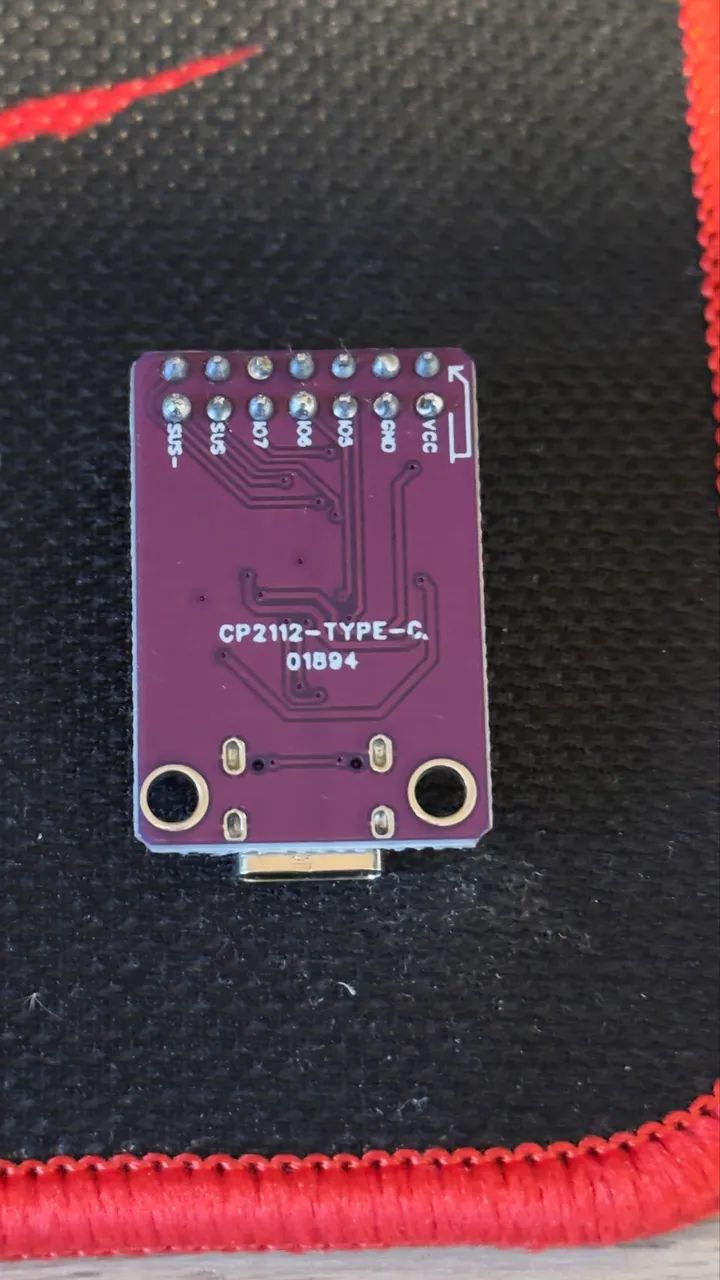 Placa de reparar bateria CP2112 - Foto 2