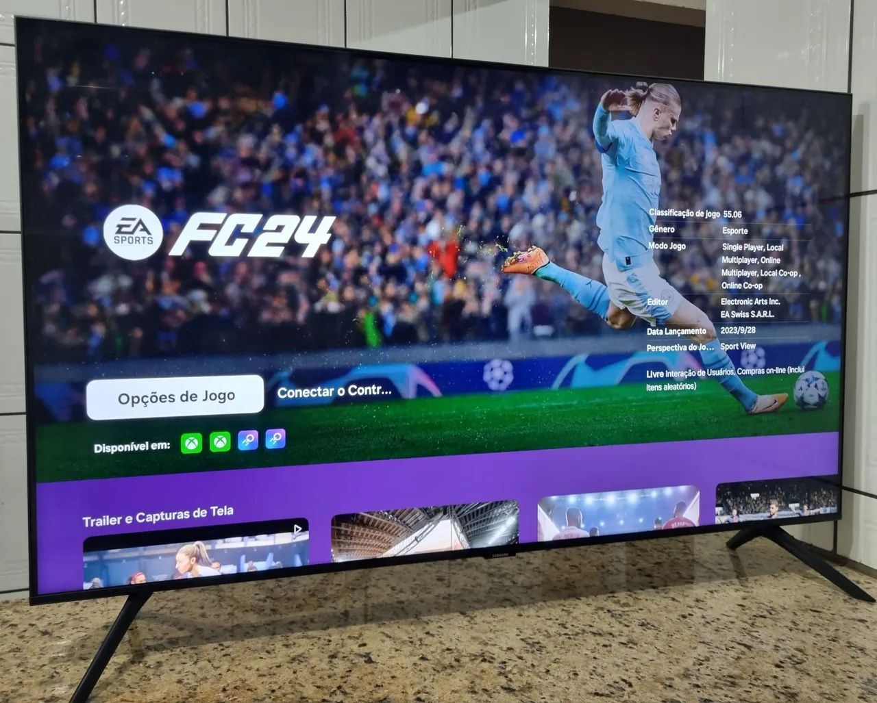 Tv Smart 43" Samsung Crystal 4k com Xbox one e Alexa integrado  - Foto 2