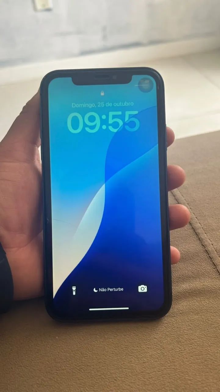 Iphone xr na carcaça do 17 pro azul  - Foto 2