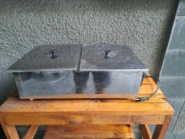 Estufa Buffet Inox 4 Cubas com Tampas - Foto 2