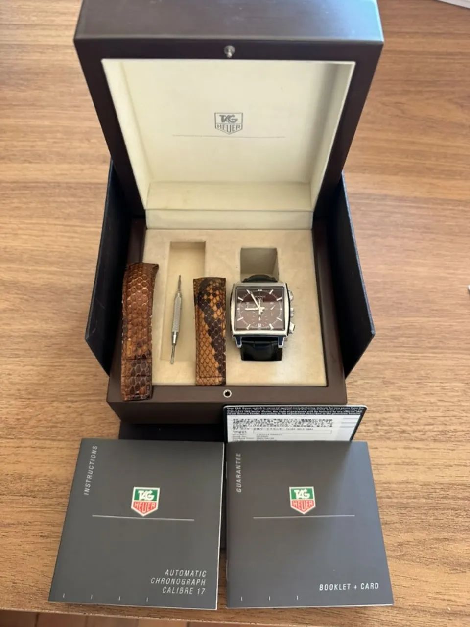 Relógio TAG HEUER MONACO Python FULL SET - Foto 5