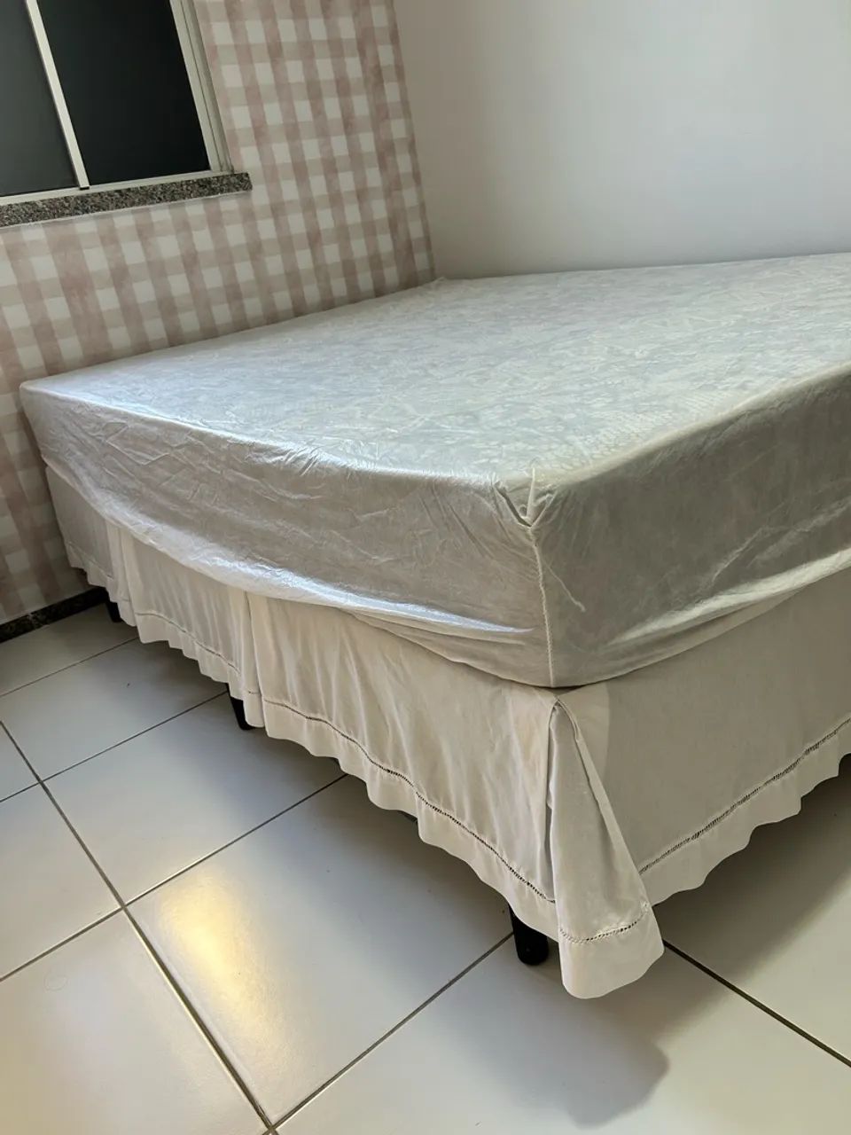 Cama box e colchão casal - Foto 4