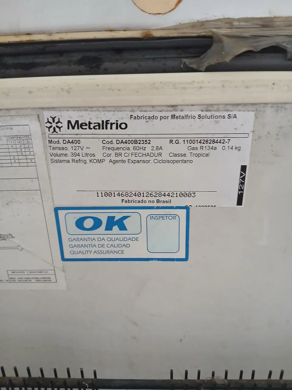 Freezer 2 portas - Geladeiras e Freezers - Bangu, Rio de Janeiro