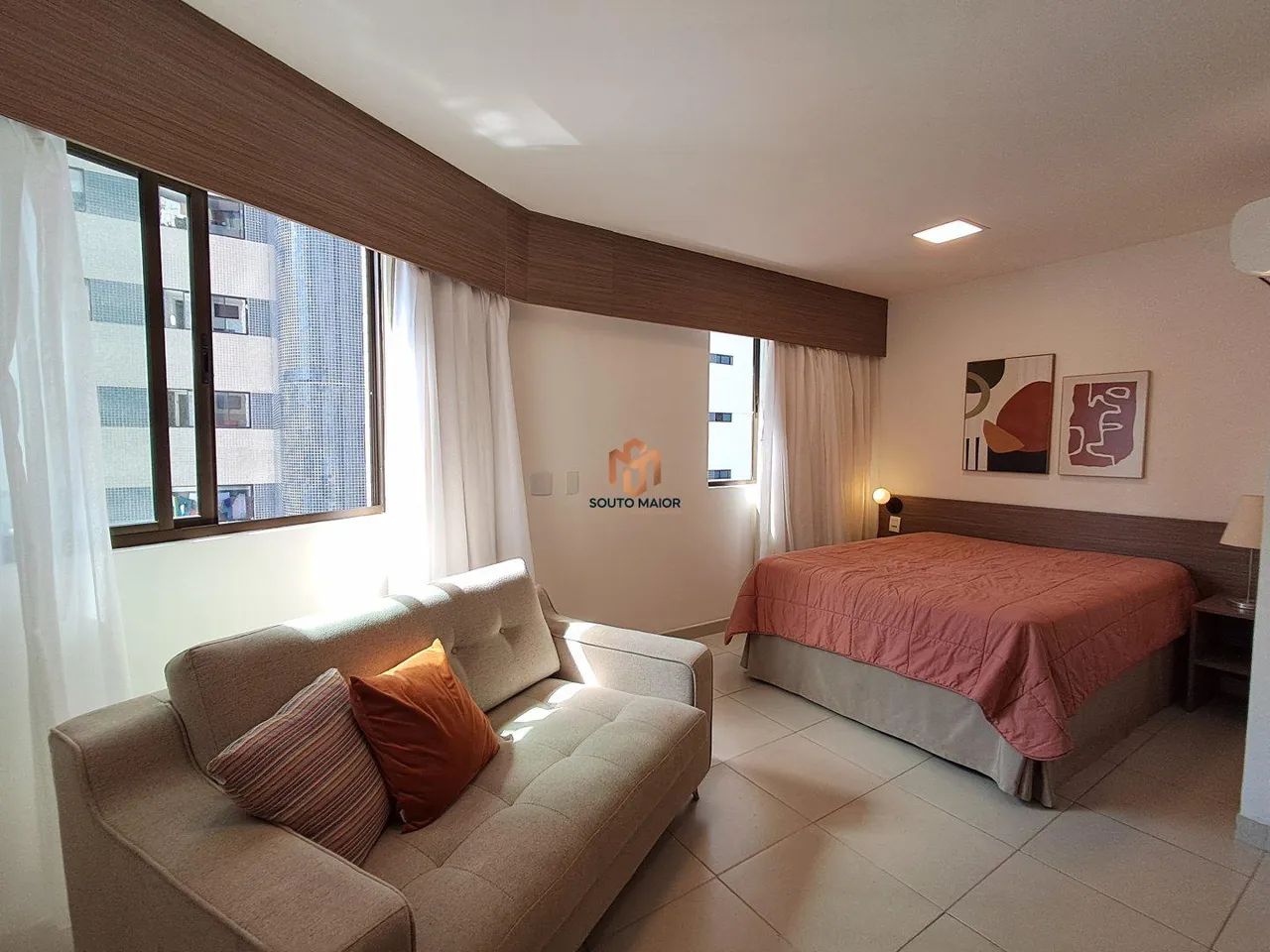 STUDIO 28m² / VENDA R$ 365mil / PORTEIRA FECHADA/ Lazer REF: 6929 - Foto 4